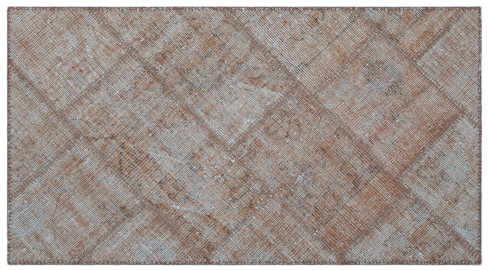 Apex Patchwork Unique Kahve 24681 080 cm X 150 cm