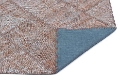 Apex Patchwork Unique Kahve 24681 080 cm X 150 cm - 2