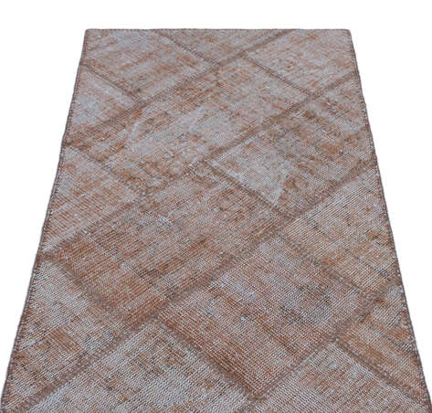 Apex Patchwork Unique Kahve 24681 080 cm X 150 cm - 3