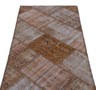 Apex Patchwork Unique Kahve 24717 080 cm X 150 cm (3)