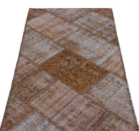 Apex Patchwork Unique Kahve 24717 080 cm X 150 cm - 3