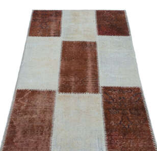 Apex Patchwork Unique Kahve 24736 080 cm X 150 cm (3)