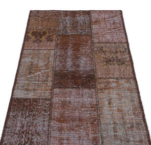 Apex Patchwork Unique Kahve 24745 080 cm X 150 cm (3)