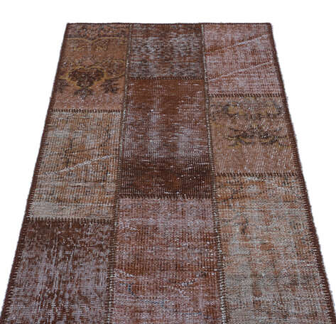 Apex Patchwork Unique Kahve 24745 080 cm X 150 cm - 3