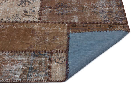 Apex Patchwork Unique Kahve 25048 080 cm X 150 cm - 2