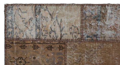 Apex Patchwork Unique Kahve 25048 080 cm X 150 cm - 5