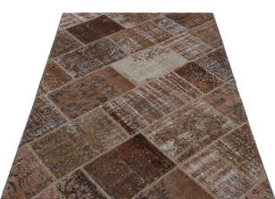 Apex Patchwork Unique Kahve 25092 120 cm X 180 cm (3)