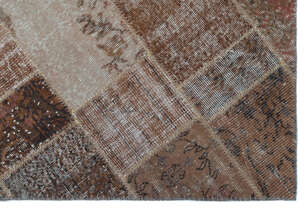 Apex Patchwork Unique Kahve 25092 120 cm X 180 cm (4)