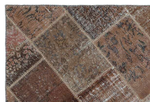 Apex Patchwork Unique Kahve 25092 120 cm X 180 cm (5)