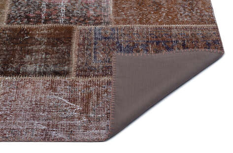 Apex Patchwork Unique Kahve 25096 120 cm X 180 cm - 2