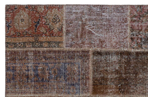 Apex Patchwork Unique Kahve 25096 120 cm X 180 cm - 5