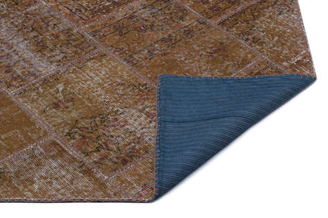 Apex Patchwork Unique Kahve 25102 120 cm X 180 cm - 2