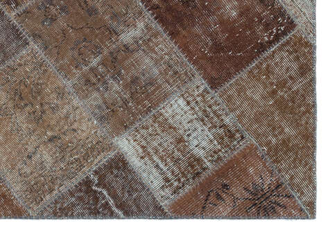 Apex Patchwork Unique Kahve 25106 120 cm X 180 cm - 4