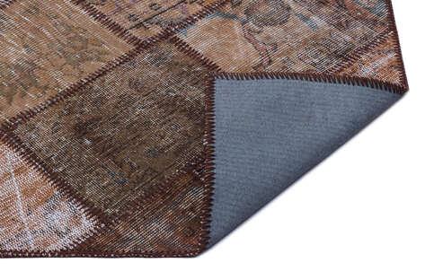 Apex Patchwork Unique Kahve 25880 080 cm X 150 cm - 2