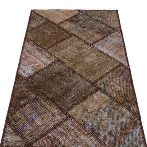 Apex Patchwork Unique Kahve 25880 080 cm X 150 cm - 3