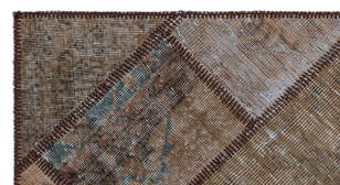 Apex Patchwork Unique Kahve 25880 080 cm X 150 cm (5)