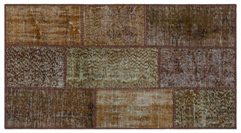 Apex Patchwork Unique Kahve 26108 080 cm X 150 cm - 1