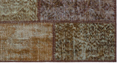 Apex Patchwork Unique Kahve 26108 080 cm X 150 cm - 4