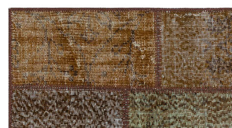 Apex Patchwork Unique Kahve 26108 080 cm X 150 cm - 5