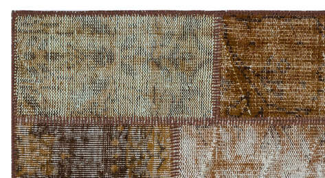 Apex Patchwork Unique Kahve 26137 080 cm X 150 cm - 5