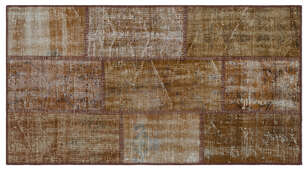 Apex Patchwork Unique Kahve 26139 080 cm X 150 cm (1)