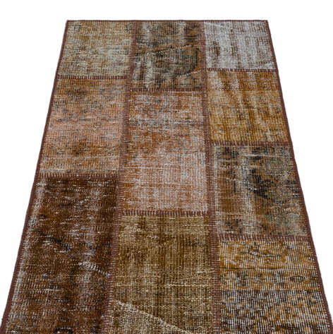 Apex Patchwork Unique Kahve 26149 080 cm X 150 cm - 3
