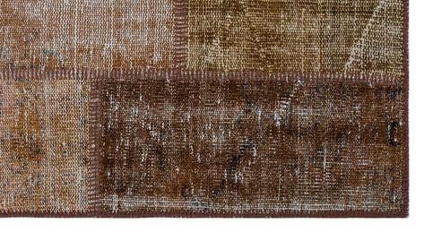 Apex Patchwork Unique Kahve 26149 080 cm X 150 cm - 4