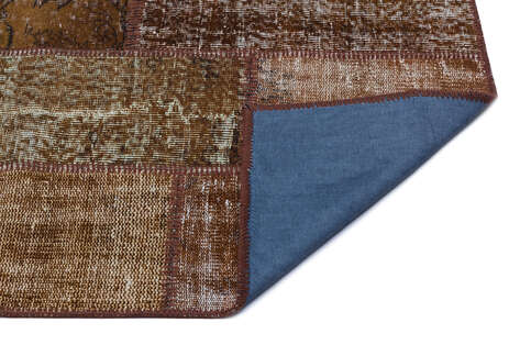 Apex Patchwork Unique Kahve 26223 080 cm X 150 cm - 2