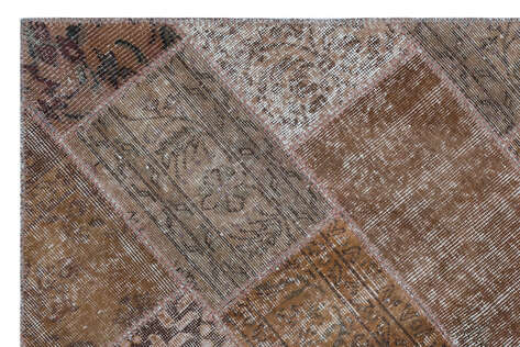 Apex Patchwork Unique Kahve 26648 120 cm X 180 cm - 5