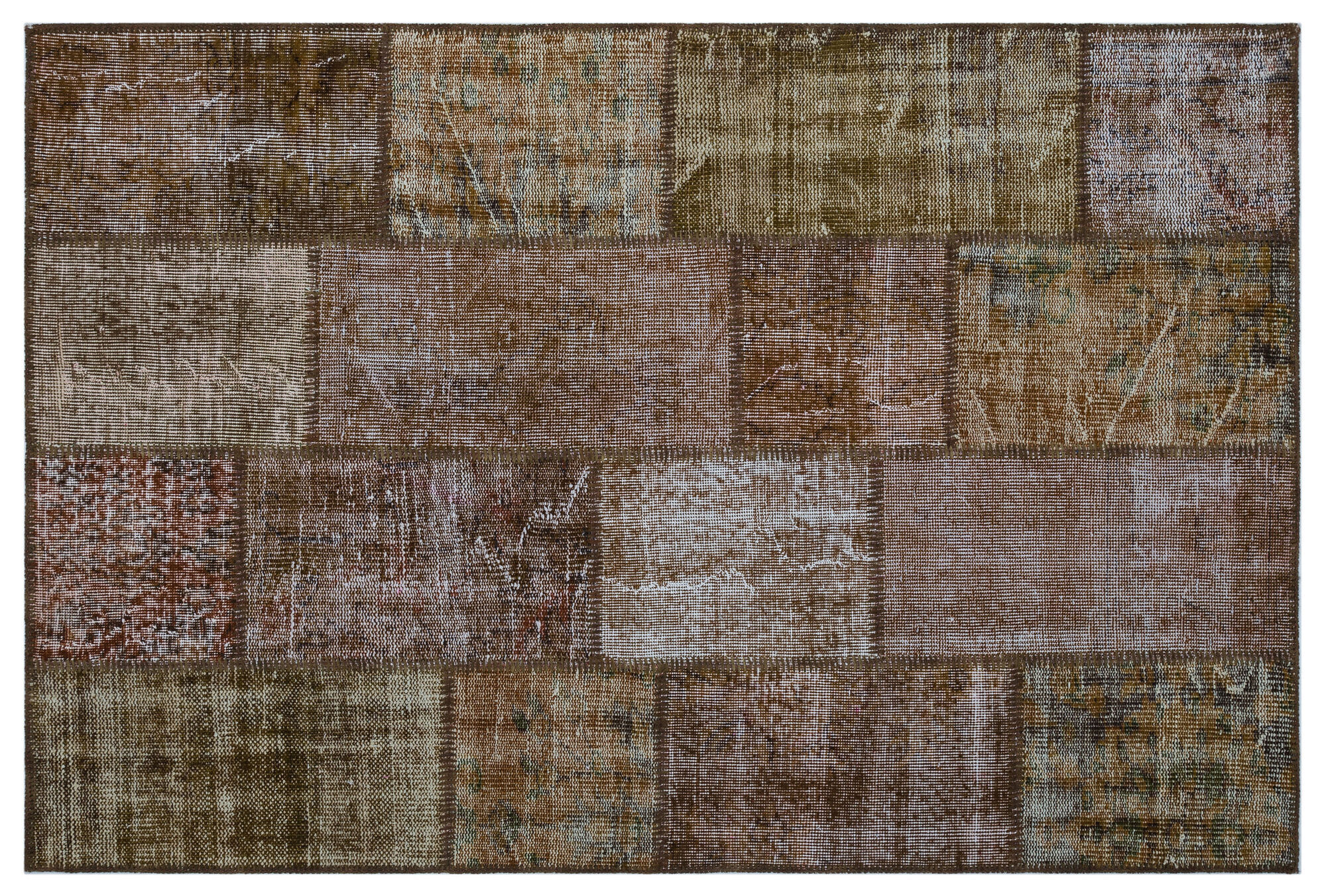 Apex Patchwork Unique Kahve 26664 120 cm X 180 cm