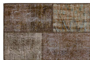 Apex Patchwork Unique Kahve 26664 120 cm X 180 cm (5)