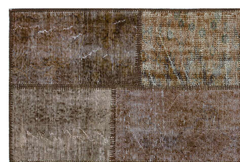 Apex Patchwork Unique Kahve 26664 120 cm X 180 cm - 5