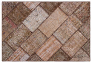 Apex Patchwork Unique Kahve 29461 121 cm X 180 cm (1)