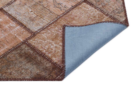 Apex Patchwork Unique Kahve 29461 121 cm X 180 cm - 2