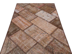 Apex Patchwork Unique Kahve 29461 121 cm X 180 cm (3)