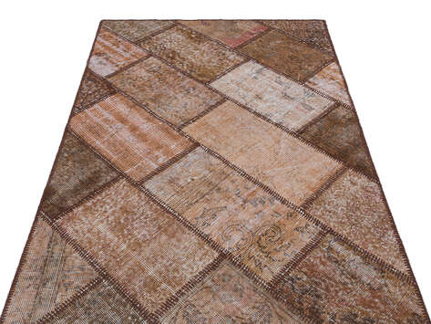 Apex Patchwork Unique Kahve 29461 121 cm X 180 cm - 3