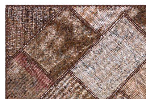 Apex Patchwork Unique Kahve 29461 121 cm X 180 cm - 5