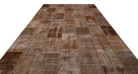 Apex Patchwork Unique Kahve 29501 277 cm X 366 cm - 3
