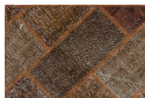 Apex Patchwork Unique Kahve 31110 120 cm X 180 cm - 5