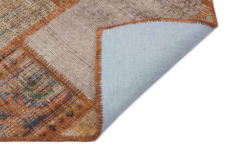 Apex Patchwork Unique Kahve 31111 120 cm X 180 cm - 2