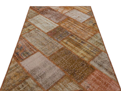 Apex Patchwork Unique Kahve 31111 120 cm X 180 cm - 3