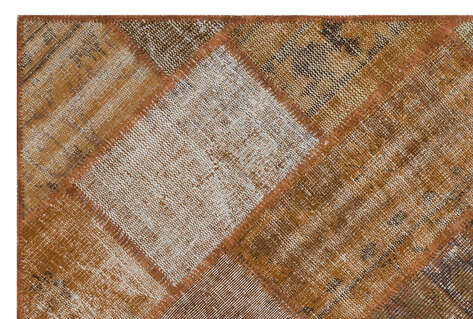 Apex Patchwork Unique Kahve 31111 120 cm X 180 cm - 5