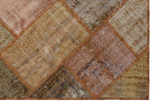 Apex Patchwork Unique Kahve 31113 120 cm X 180 cm (4)