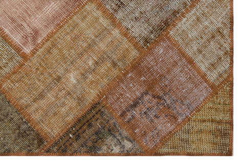 Apex Patchwork Unique Kahve 31113 120 cm X 180 cm - 4