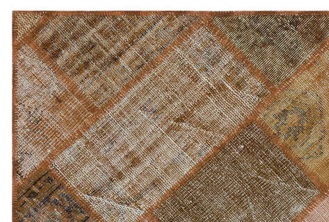 Apex Patchwork Unique Kahve 31113 120 cm X 180 cm - 5