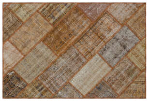 Apex Patchwork Unique Kahve 31141 120 cm X 180 cm (1)