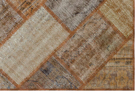 Apex Patchwork Unique Kahve 31141 120 cm X 180 cm - 4