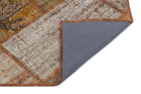 Apex Patchwork Unique Kahve 31149 120 cm X 180 cm - 2