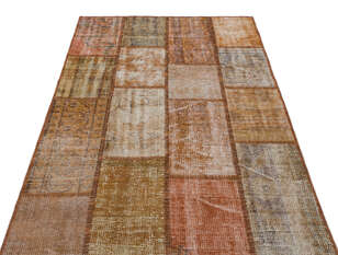 Apex Patchwork Unique Kahve 31186 120 cm X 180 cm (3)