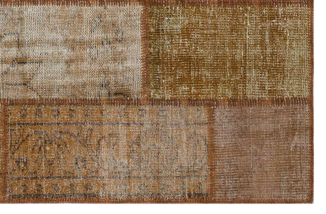 Apex Patchwork Unique Kahve 31186 120 cm X 180 cm - 4
